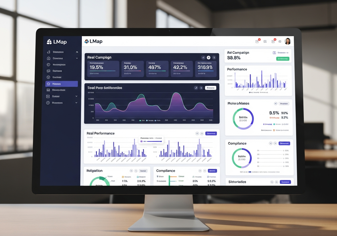 LMAP enterprise marketing dashboard