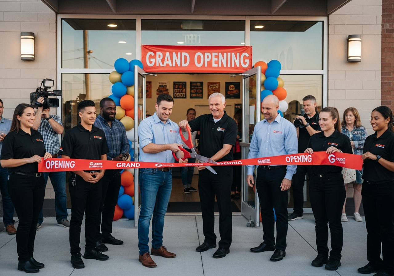 Marketing campaign on tablet